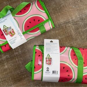Hydro Elements Watermelon Themed Insulated Cooler Tote